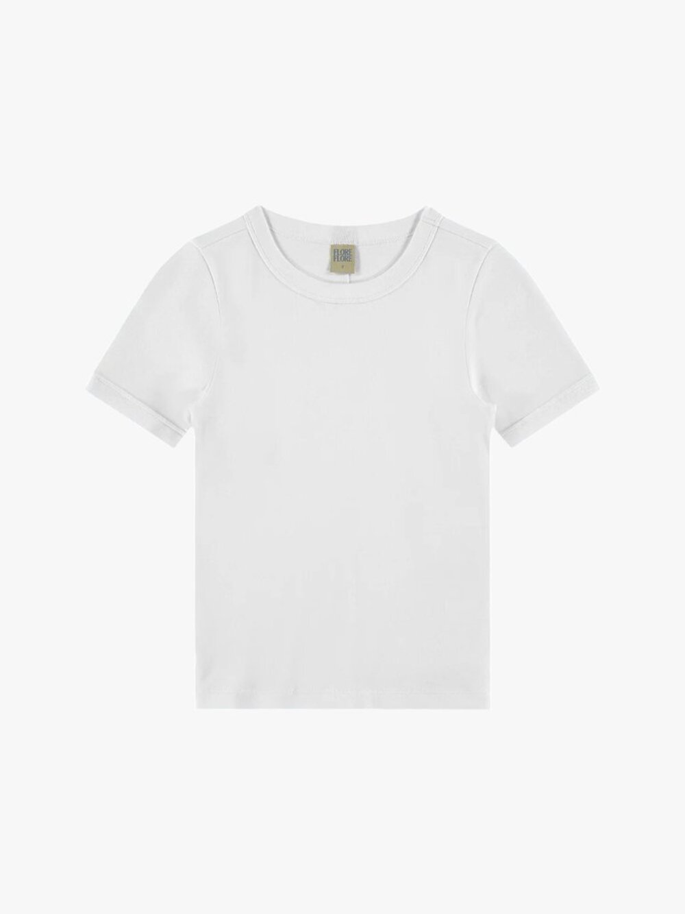 (LIKE NEW) FLORE FLORE | 100% COTTON "CAR TEE" IN WHITE